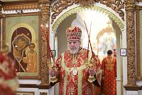 Архиерейское богослужение в Троицком храме Старой Купавны 