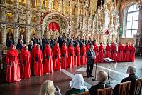 Концерт хоровой капеллы имени А. А. Юрлова в Троицком соборе города Щёлково