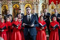 Концерт хоровой капеллы имени А. А. Юрлова в Троицком соборе города Щёлково