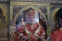 Архиерейское богослужение в храме Константана Священномученика города Ногинска