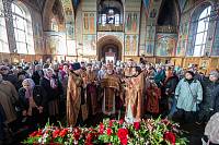 Престольный праздник в Троицком соборе г. Щёлково