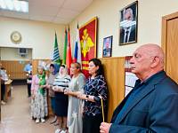 Молебен в военном комиссариате городов Павловский Посад и Электрогорск