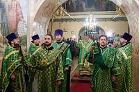 Архиерейское богослужение в Никольском храме города Щёлково 