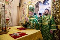 Архиерейское богослужение в Никольском храме города Щёлково 