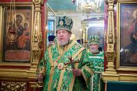 Архиерейское богослужение в Никольском храме города Щёлково 