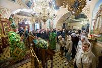 Архиерейское богослужение в Никольском храме города Щёлково 