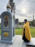Освящение часовни святой блаженной Матроны Московской в деревне Смолево