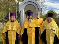 Освящение часовни святой блаженной Матроны Московской в деревне Смолево