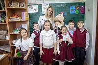 День учителя в Алексиевской гимназии города Щёлково