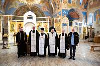Освящение крестов в Медвежьих Озёрах