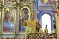 Архиерейское богослужение в Богоявленском соборе Ногинска
