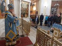 Архиерейское богослужение в Преображенском кафедральном соборе Балашихи