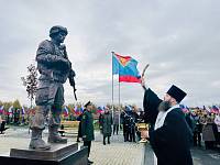 Открытие Аллеи Героев и освящение памятника воину СВО в Павловском Посаде