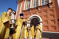 Престольный праздник в Вознесенском храме города Павловский Посад