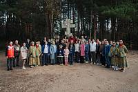Освящение поклонного креста в деревне Кармолино