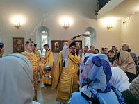 Престольный праздник в Феодоровском храме Купавны