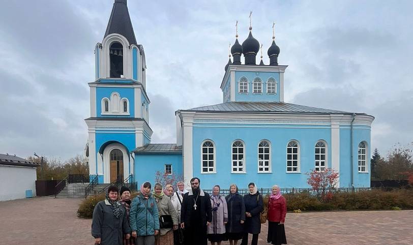 Посещение Казанского храма города Павловский Посад группой «Активное долголетие»
