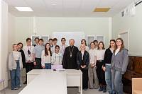 Беседа со школьниками в Щёлковском перинатальном центре