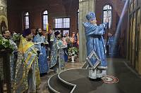 Престольный праздник в Казанском храме деревни Топорково