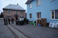 Освящение гуманитарного конвоя в Ногинске