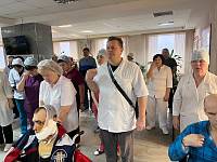 Принесение иконы Божией Матери Троеручица в военно-морской госпиталь Купавны