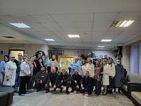 Принесение иконы Божией Матери Троеручица в военно-морской госпиталь Купавны