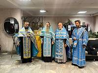 Принесение иконы Божией Матери Троеручица в военно-морской госпиталь Купавны