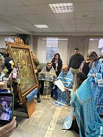 Принесение иконы Божией Матери Троеручица в военно-морской госпиталь Купавны