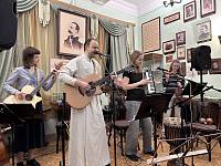 Концерт авторской православной песни в историко-литературной гостиной г. Фрязино
