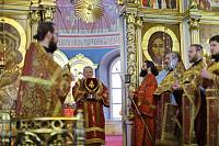 Архиерейское богослужение в Богоявленском соборе Ногинска