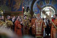 Архиерейское богослужение в Богоявленском соборе Ногинска