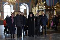 Архиерейское богослужение в Богоявленском соборе Ногинска