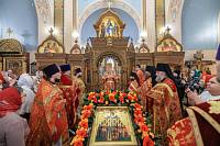 Архиерейское богослужение в храме Новомучеников и исповедников Орехово-Зуевских
