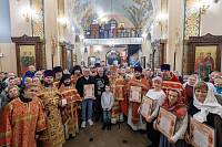 Архиерейское богослужение в храме Новомучеников и исповедников Орехово-Зуевских