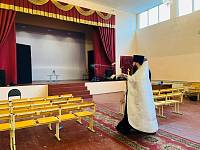 Освящение первого корпуса Гимназии в Павловском Посаде