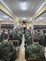 Духовная беседа в воинской части №43856 Воздушно-космических сил