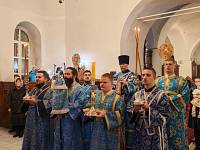 Архиерейское богослужение в Никитском Бывалинском женском монастыре 