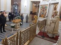 Архиерейское богослужение в Преображенском кафедральном соборе Балашихи 