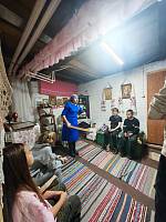 Гимназисты в Иоанно-Богословском храме г. Ликино-Дулёво