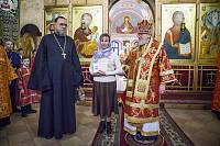 Архиерейское богослужение в Гуслицком монастыре 