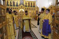 Архиерейское богослужение в Александро-Невском храме Балашихи 