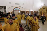 Архиерейское богослужение в Александро-Невском храме Балашихи 