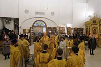 Архиерейское богослужение в Александро-Невском храме Балашихи 