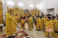 Архиерейское богослужение в Александро-Невском храме Балашихи 