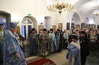 Архиерейское богослужение в Успенском храме Ногинска 