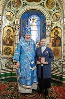 Архиерейское богослужение в Троицком соборе города Щёлково