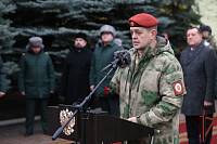 Открытие памятной плиты в Центре инженерно-технического обеспечения войск национальной гвардии