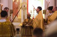 Архиерейское богослужение в Покровском храме Балашихи