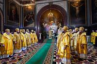 Великая вечерня в Храме Христа Спасителя