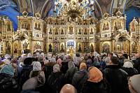 Архиерейское богослужение в Богородицерождественском соборе Орехово-Зуева 